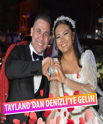 Taylandlı Apinya, Denizli'ye gelin gelerek müslüman oldu